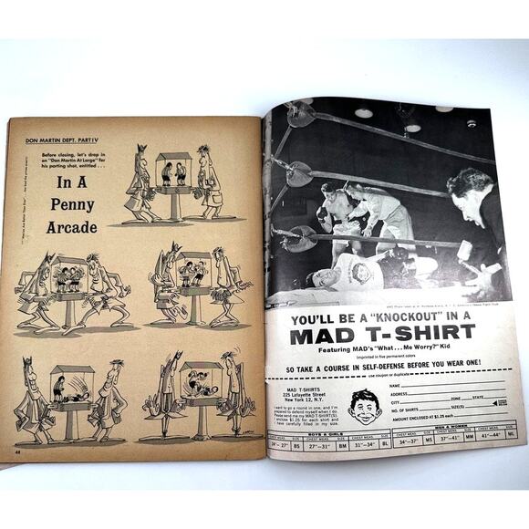 Mad Magazine #41 - September 1958 - Ernie Kovacs Henry Morgan VG - Picture 4 of 8